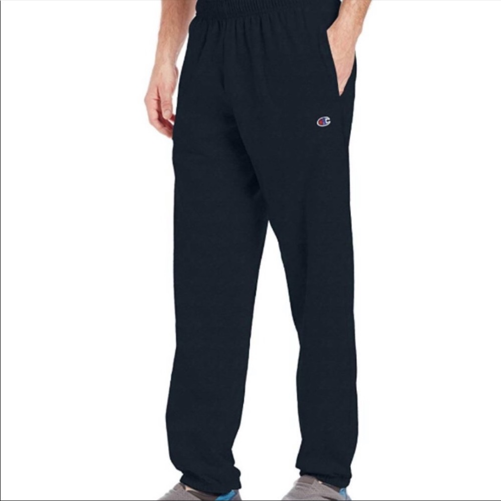 new champion men’s lightweight jersey sweatpants